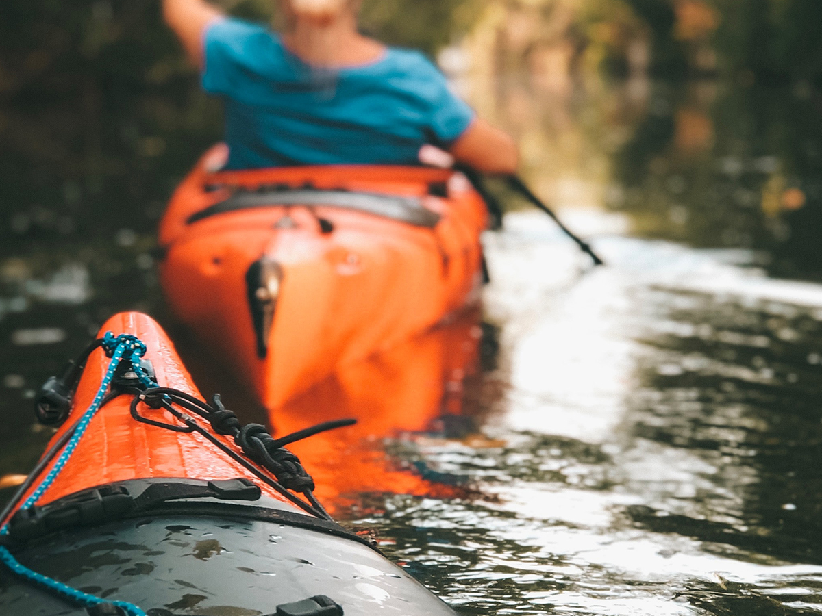 Kayaking expedition in Cocoa Beach