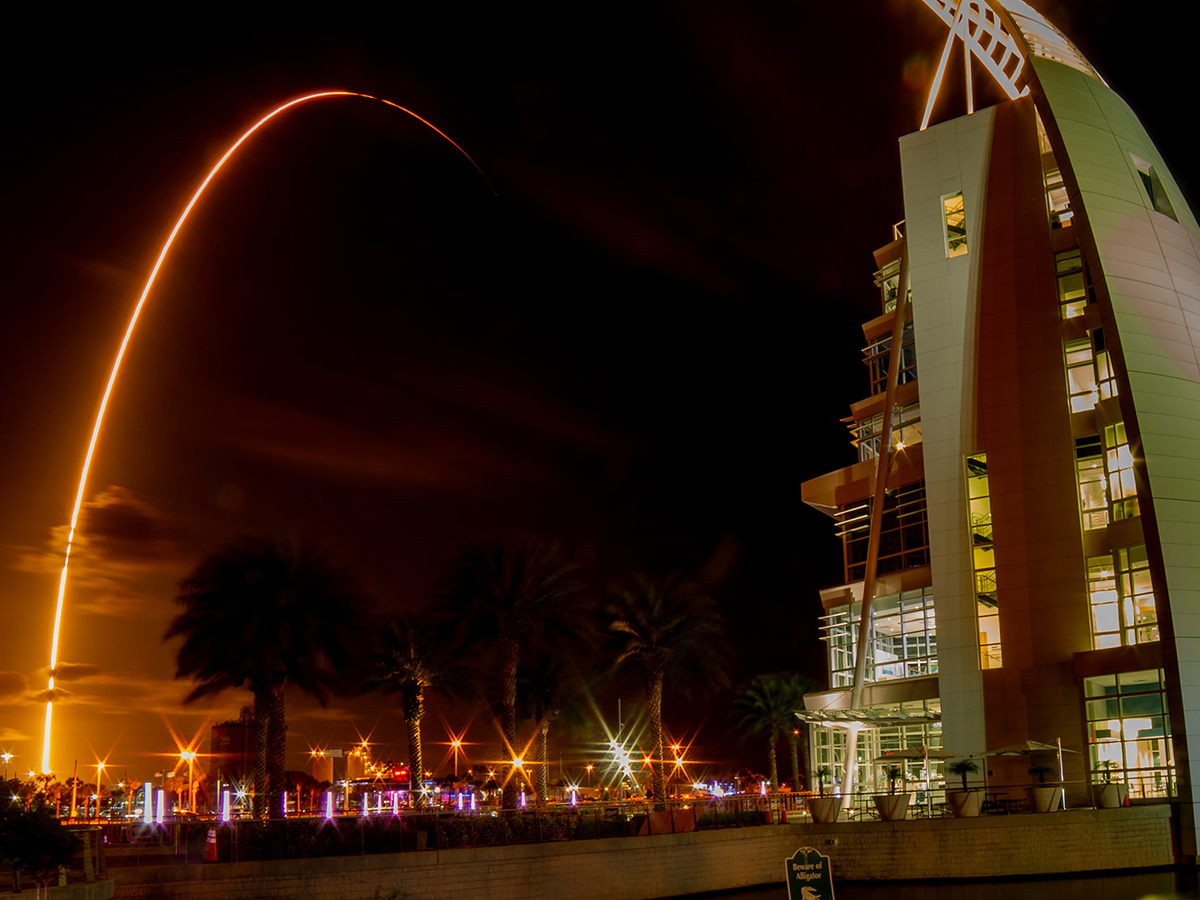 Exploration Tower in Cape Canaveral