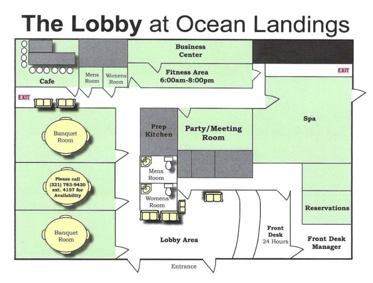 Cocoa Beach Resort Map Find What You Need