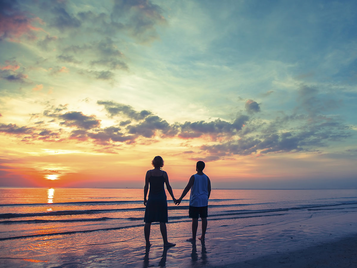 Couple on the beach