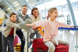 image of a family going on vacation