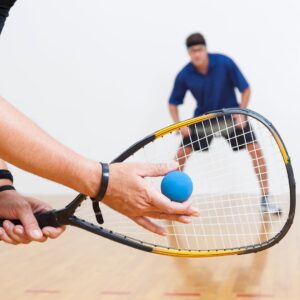 people playing racquetball 